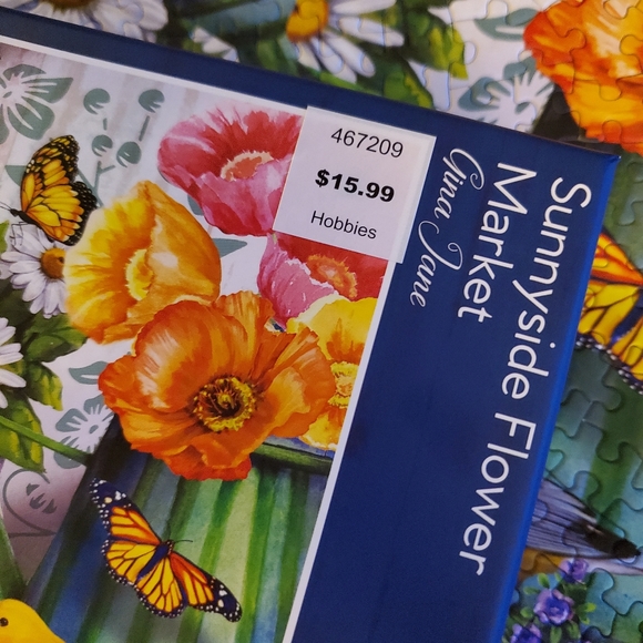 Sunnyside Flower Market, 1000 piece puzzle - Picture 7 of 8